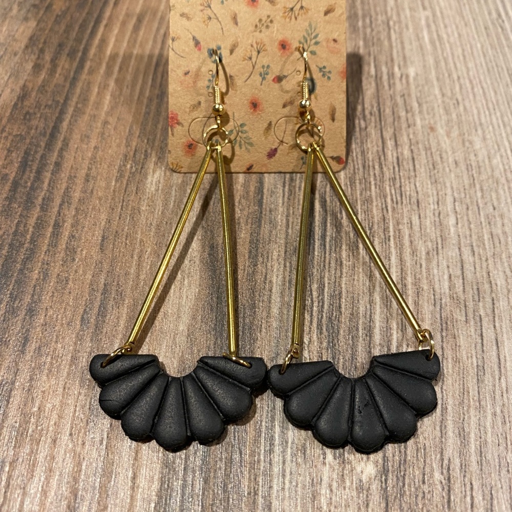 Polymer clay earrings